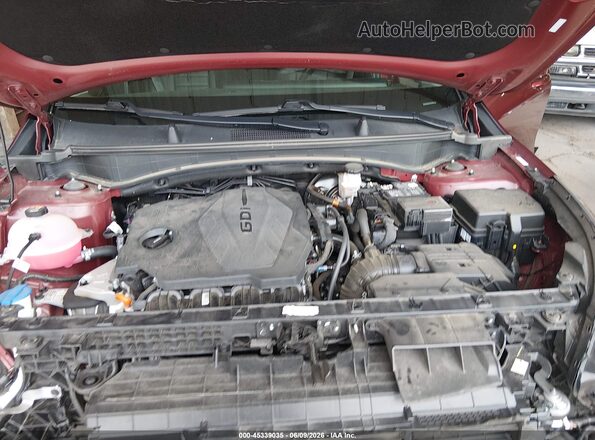 5XYK53DF6SG259485 2025 KIA SPORTAGE Red Rear view