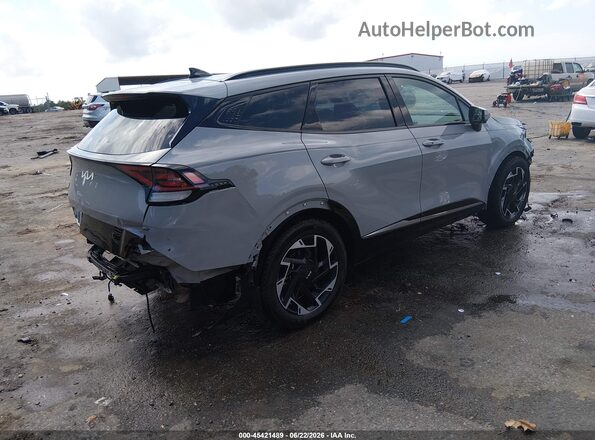 5XYK53DF7SG265487 2025 KIA SPORTAGE Gray Задня права чверть
