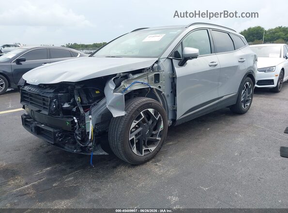 5XYK53DF8SG293380 2025 KIA SPORTAGE Gray Передня ліва чверть