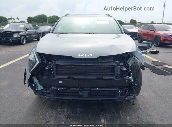 5XYK53DF8SG293380 2025 KIA SPORTAGE Gray Вид задньої частини салону