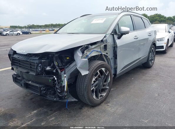 5XYK53DF8SG293380 2025 KIA SPORTAGE Gray Вид спереду