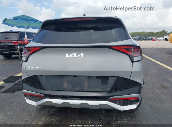 5XYK53DF8SG293380 2025 KIA SPORTAGE Gray 