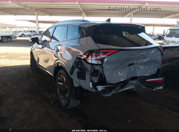 5XYK53DF9SG270111 2025 KIA SPORTAGE Gray Trasero izquierdo