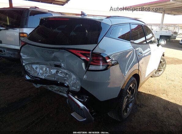 5XYK53DF9SG270111 2025 KIA SPORTAGE Gray Trasero derecho