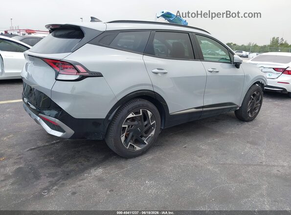 5XYK53DFXRG200398 2024 KIA SPORTAGE Gray უკანა მარჯვენა
