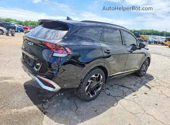 5XYK53DFXSG326685 2025 KIA SPORTAGE Black Rear right