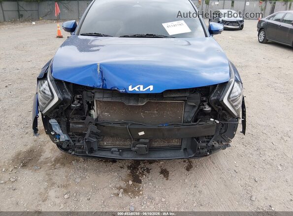 5XYK5CAF4PG008475 2023 KIA SPORTAGE Blue Front view