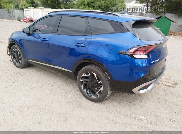 5XYK5CAF4PG008475 2023 KIA SPORTAGE Blue Rear left