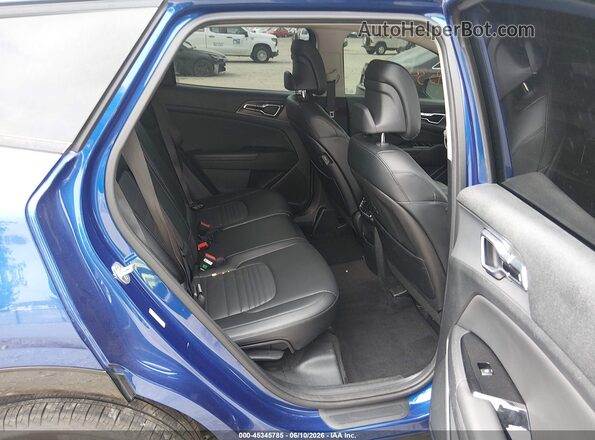5XYK5CAF4PG008475 2023 KIA SPORTAGE Blue VIN sticker view