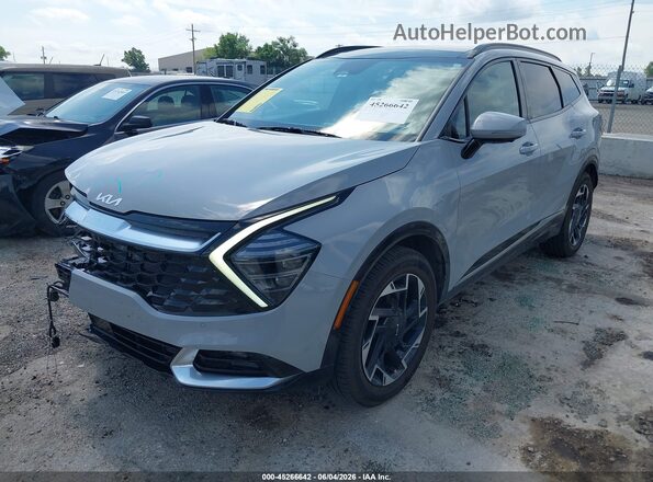 5XYK5CDF0RG184938 2024 KIA SPORTAGE Gray Front left
