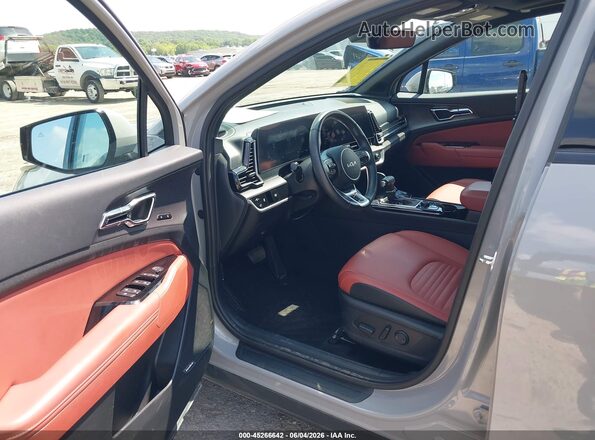 5XYK5CDF0RG184938 2024 KIA SPORTAGE Gray 360 interior view