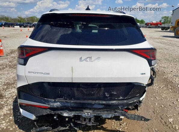 5XYK5CDF0SG294765 2025 KIA SPORTAGE White Vista trasera