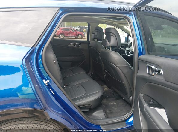 5XYK5CDF1SG303621 2025 KIA SPORTAGE Blue Widok naklejki z numerem VIN