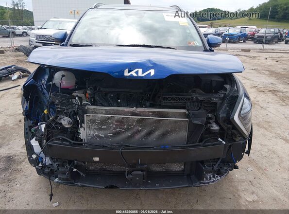 5XYK5CDF1SG303621 2025 KIA SPORTAGE Blue Widok z przodu