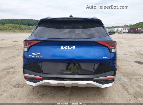 5XYK5CDF1SG303621 2025 KIA SPORTAGE Blue 