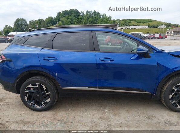 5XYK5CDF1SG303621 2025 KIA SPORTAGE Blue Widok wnętrza 360 stopni