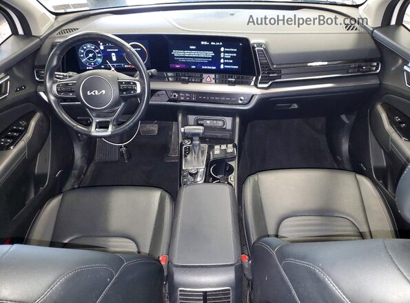 5XYK5CDF4SG284496 2025 KIA SPORTAGE White წინა პანელის ხედი