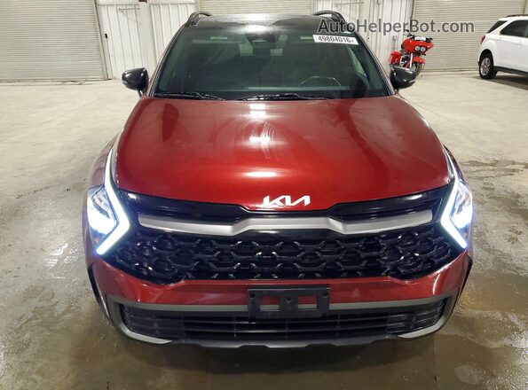 5XYK6CAF0PG093344 2023 KIA SPORTAGE Maroon წინა ხედი