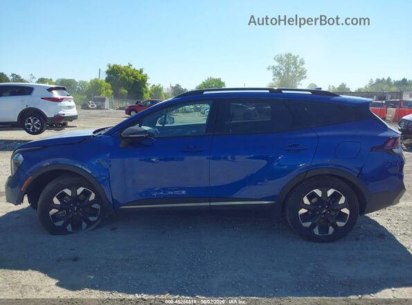 5XYK6CAF7PG085659 2023 KIA SPORTAGE Blue Widok wnętrza 360 stopni