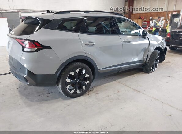5XYK6CAF9PG034101 2023 KIA SPORTAGE Gray Trasero derecho