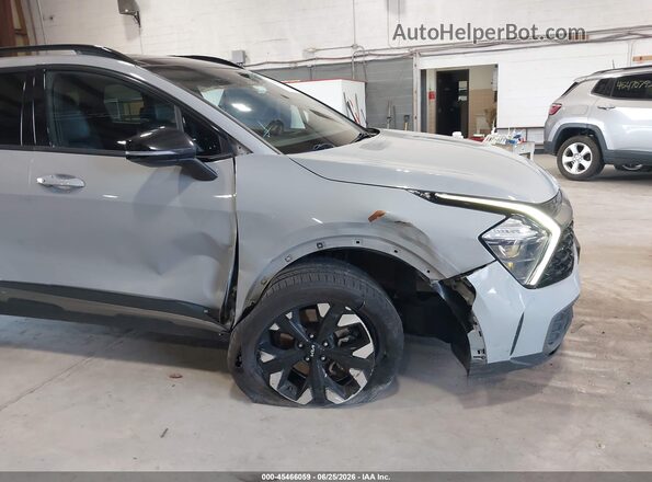 5XYK6CAF9PG034101 2023 KIA SPORTAGE Gray Vista frontal