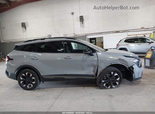 5XYK6CAF9PG034101 2023 KIA SPORTAGE Gray Vista interior de 360 grados