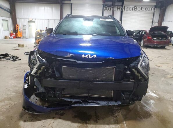 5XYK6CDF1RG210444 2024 KIA SPORTAGE Blue Вид спереду