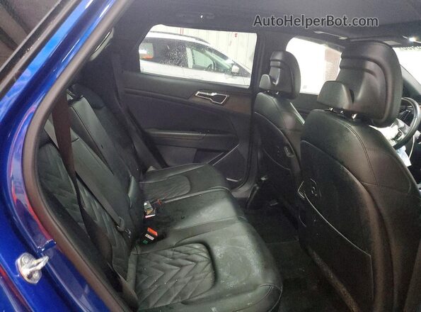 5XYK6CDF1RG210444 2024 KIA SPORTAGE Blue Вид задньої частини салону