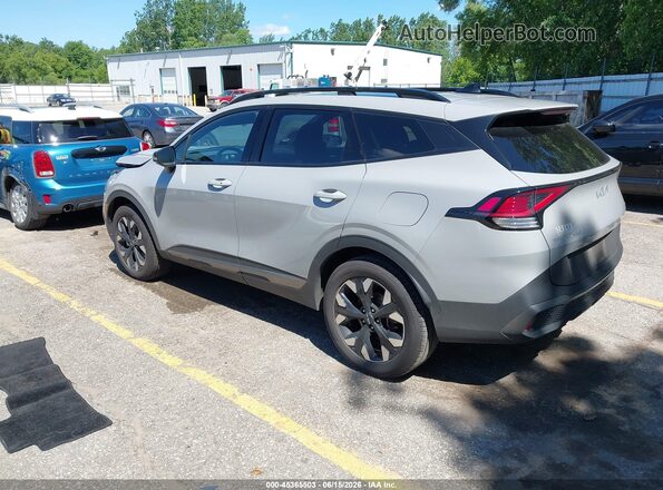 5XYK6CDF2RG199177 2024 KIA SPORTAGE Gray Rear left