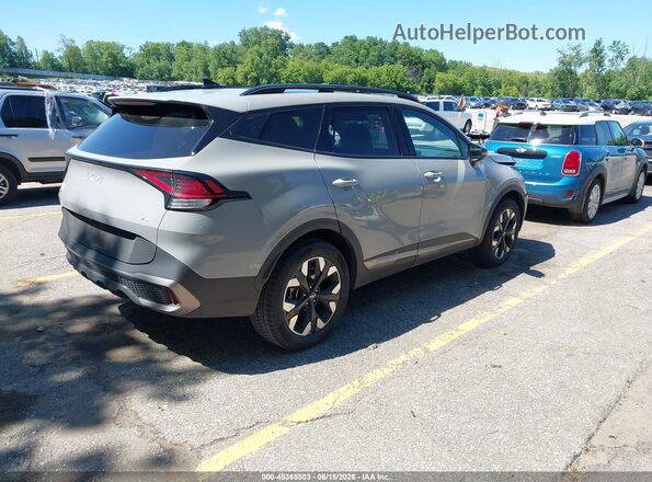 5XYK6CDF2RG199177 2024 KIA SPORTAGE Gray Rear right