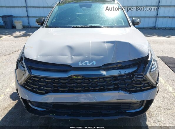 5XYK6CDF2RG199177 2024 KIA SPORTAGE Gray Instrument cluster view