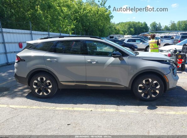 5XYK6CDF2RG199177 2024 KIA SPORTAGE Gray Rear interior view