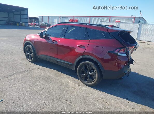 5XYK6CDF2SG258038 2025 KIA SPORTAGE Red Tył lewy