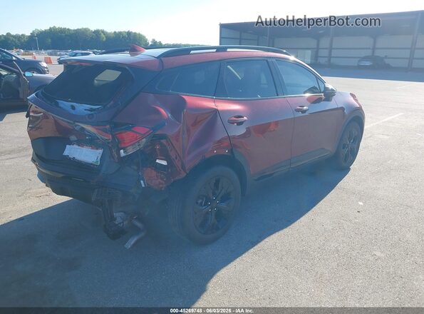 5XYK6CDF2SG258038 2025 KIA SPORTAGE Red Tył prawy