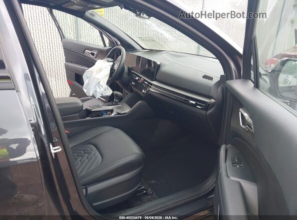 5XYK6CDF2TG376009 2026 KIA SPORTAGE Black Front interior view