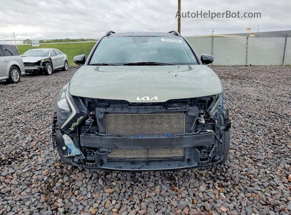5XYK6CDF3RG157567 2024 KIA SPORTAGE Green Front view
