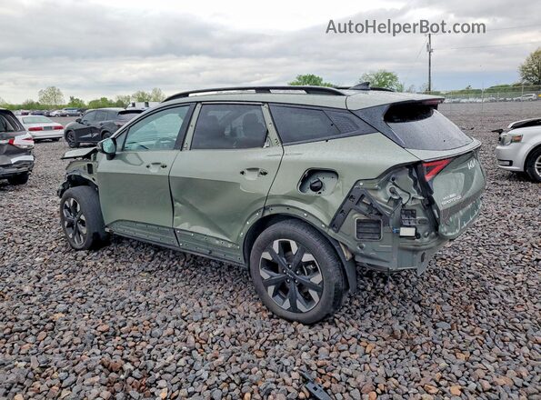 5XYK6CDF3RG157567 2024 KIA SPORTAGE Green Rear left