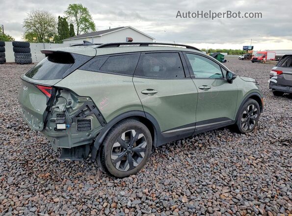 5XYK6CDF3RG157567 2024 KIA SPORTAGE Green Rear right