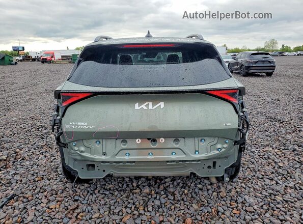 5XYK6CDF3RG157567 2024 KIA SPORTAGE Green Rear view