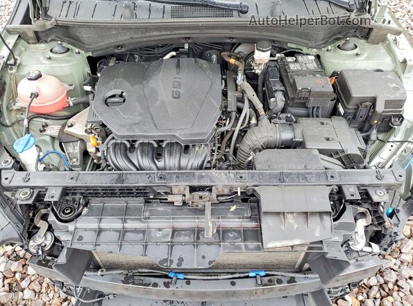 5XYK6CDF3RG157567 2024 KIA SPORTAGE Green Rear interior view