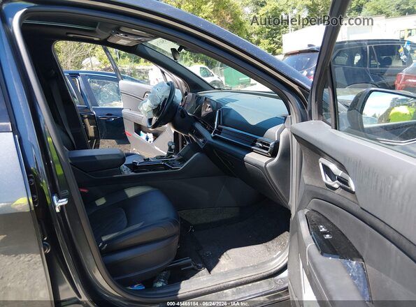5XYK6CDF4RG184535 2024 KIA SPORTAGE Black წინა სალონის ხედი