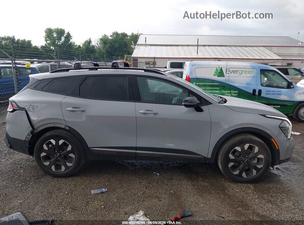 5XYK6CDF5RG150622 2024 KIA SPORTAGE Gray Սալոնի 360 աստիճան տեսք