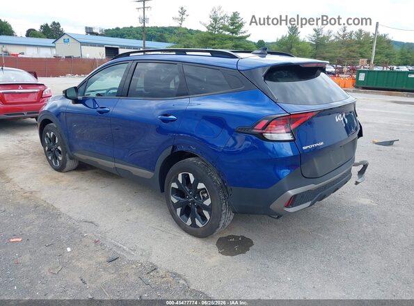 5XYK6CDF5RG160373 2024 KIA SPORTAGE Blue Trasero izquierdo