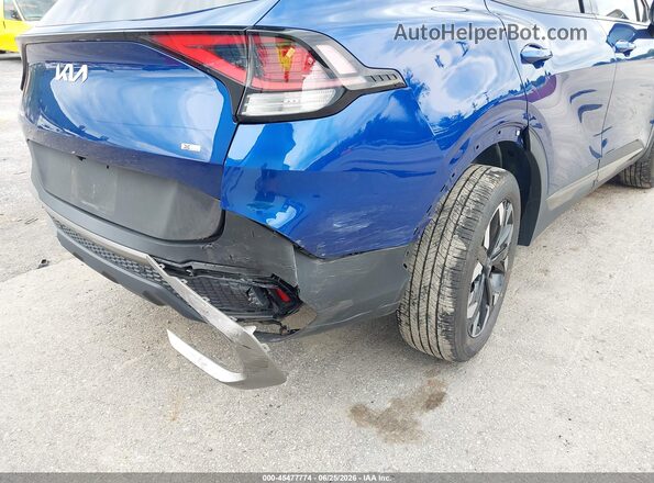5XYK6CDF5RG160373 2024 KIA SPORTAGE Blue Vista frontal