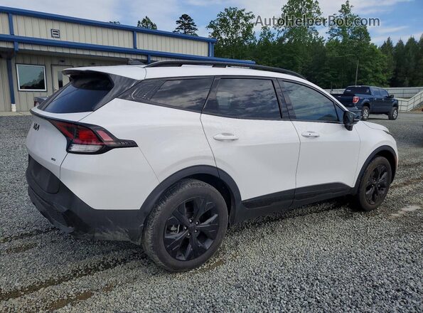 5XYK6CDF6SG274436 2025 KIA SPORTAGE White Задня права чверть