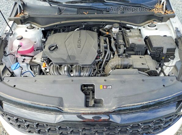 5XYK6CDF6SG274436 2025 KIA SPORTAGE White Вид підкапотного простору