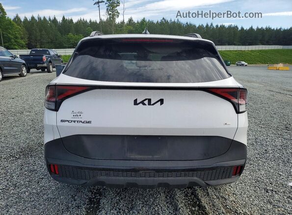 5XYK6CDF6SG274436 2025 KIA SPORTAGE White Вид ззаду