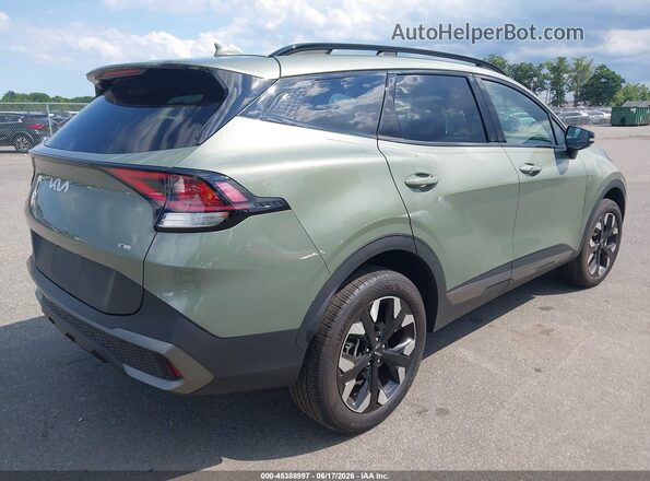 5XYK6CDF7RG225398 2024 KIA SPORTAGE Green Задня права чверть