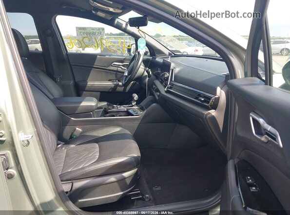 5XYK6CDF7RG225398 2024 KIA SPORTAGE Green Вид салону спереду