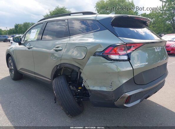 5XYK6CDF7RG225398 2024 KIA SPORTAGE Green Задня ліва чверть